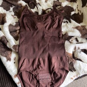 Unbranded brown shape wear body suit